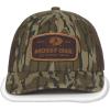 Mossy Oak Camo Trucker Hat, Mesh Back, Adjustable Snapback for Hunting, One Size, Bottomland Brown