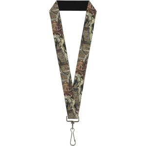 Buckle Down Lanyard – 1.0″ – Mossy Oak Break-up Infinity Accessory(Multicolor)