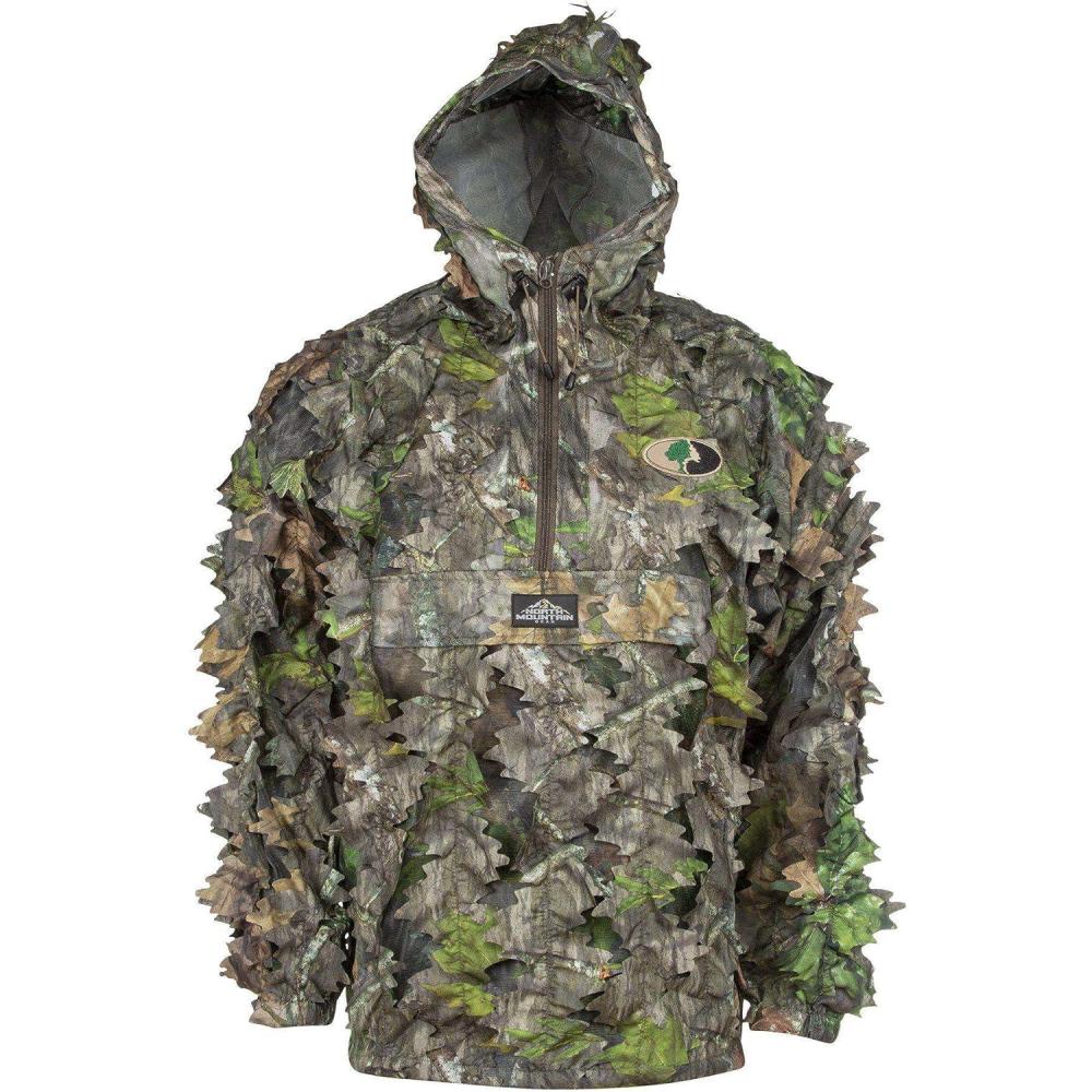 image:imageNorth Mountain Gear Leafy Camo Hunting Jacket  Lightweight 12 Zip Hoodie with Hood amp PouchMossy Oak Nwtf Obsession
