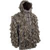 North Mountain Gear Leafy Camo Hunting Jacket – Lightweight 1/2 Zip Hoodie with Hood & Pouch(Mossy Oak Bottomland)