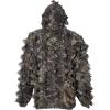 North Mountain Gear Leafy Camo Hunting Jacket – Lightweight 1/2 Zip Hoodie with Hood & Pouch(Mossy Oak Country Dna)