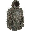 North Mountain Gear Leafy Camo Hunting Jacket – Lightweight 1/2 Zip Hoodie with Hood & Pouch(Mossy Oak Greenleaf)