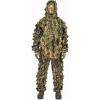 North Mountain Gear Leafy Camo Hunting Jacket – Lightweight 1/2 Zip Hoodie with Hood & Pouch(Mossy Oak Greenleaf)