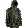 North Mountain Gear Leafy Camo Hunting Jacket – Lightweight 1/2 Zip Hoodie with Hood & Pouch(Realtree Timber)