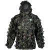 North Mountain Gear Leafy Camo Hunting Jacket – Lightweight 1/2 Zip Hoodie with Hood & Pouch(Mossy Oak Full Foliage)