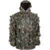 North Mountain Gear Leafy Camo Hunting Jacket – Lightweight 1/2 Zip Hoodie with Hood & Pouch(Mossy Oak Greenleaf)