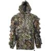 North Mountain Gear Leafy Camo Hunting Jacket – Lightweight 1/2 Zip Hoodie with Hood & Pouch(Mossy Oak Obsession)