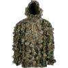 North Mountain Gear Leafy Camo Hunting Jacket – Lightweight 1/2 Zip Hoodie with Hood & Pouch(Realtree Edge)