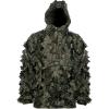 North Mountain Gear Leafy Camo Hunting Jacket – Lightweight 1/2 Zip Hoodie with Hood & Pouch(Realtree Timber)