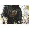 Mossy Oak Men’s Leafy Quarter Snap Camo Hunting Shirt(Greenleaf)