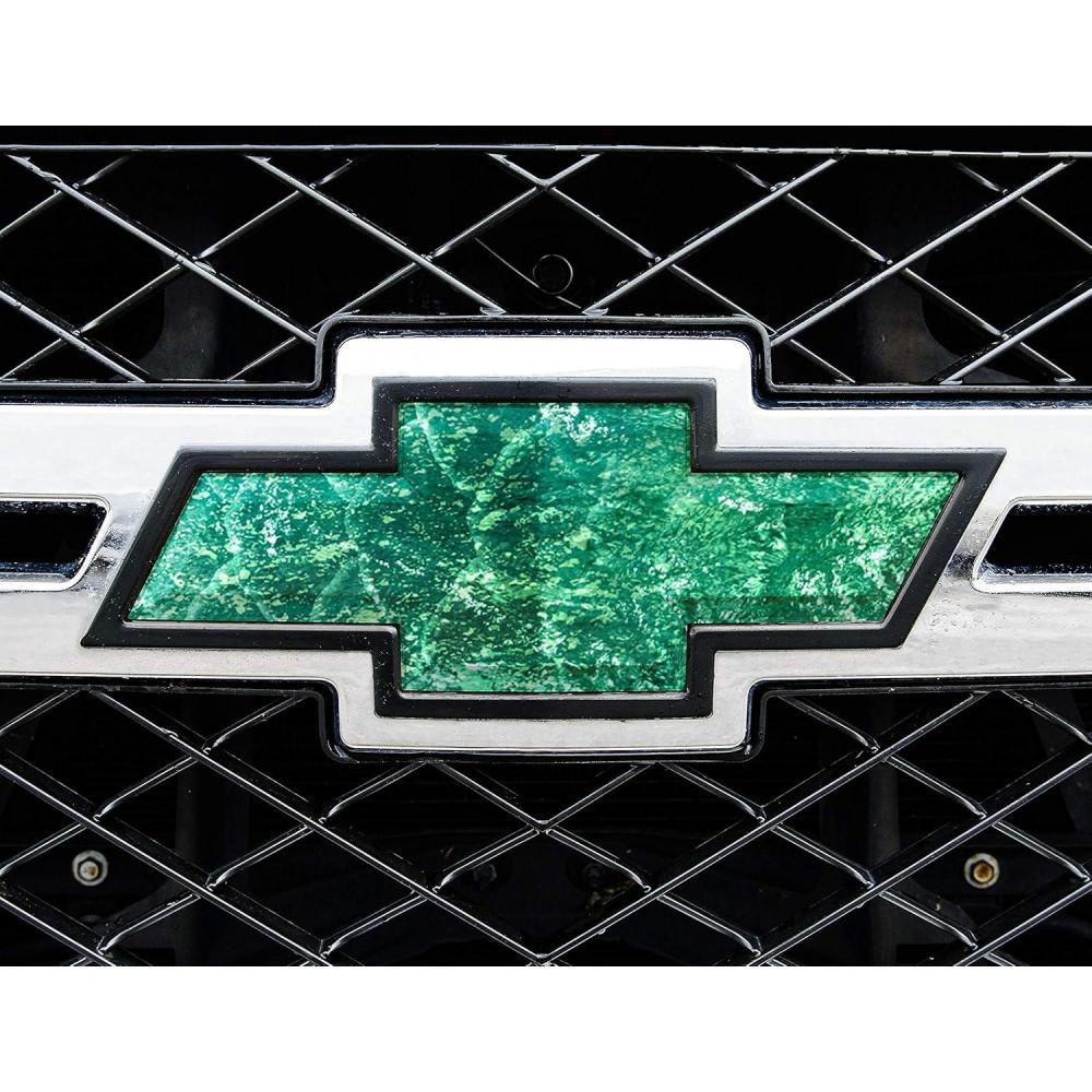 image:imageMossy Oak Graphics 14010BZ Universal Pattern Auto Emblem Skin Easy to Install Vinyl Wrap Fits Any Auto Emblem On Trucks Cars Or SUVsElements Agua Coastal Tropic