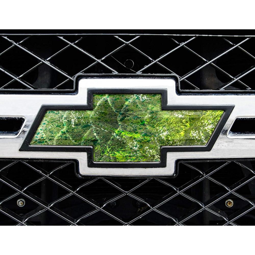 image:imageMossy Oak Graphics 14010BZ Universal Pattern Auto Emblem Skin Easy to Install Vinyl Wrap Fits Any Auto Emblem On Trucks Cars Or SUVsElements Agua Coastal Mackerel