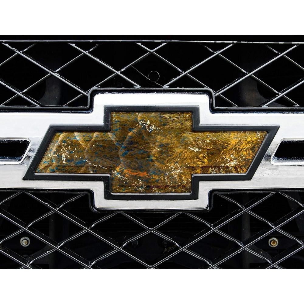 image:imageMossy Oak Graphics 14010BZ Universal Pattern Auto Emblem Skin Easy to Install Vinyl Wrap Fits Any Auto Emblem On Trucks Cars Or SUVsElements Agua Coastal Tripletail