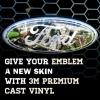 Mossy Oak Graphics – 14010-BZ Universal [Pattern] Auto Emblem Skin – Easy to Install Vinyl Wrap – Fits Any Auto Emblem On Trucks, Cars, Or SUVs(Obsession)
