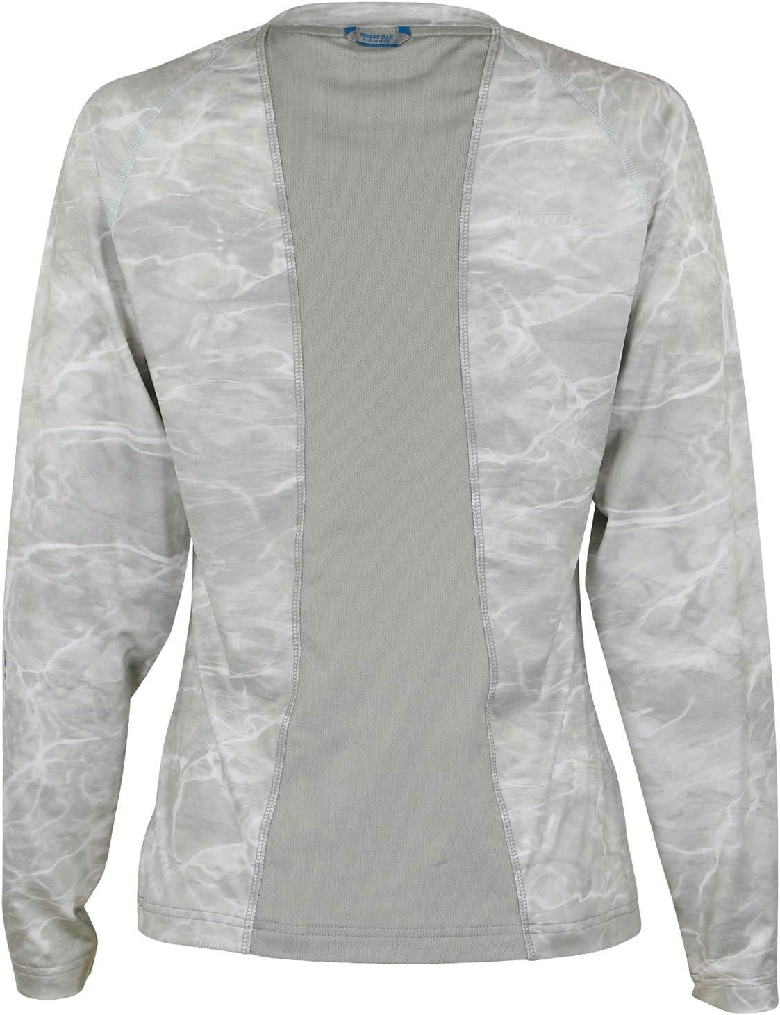 image:imageMossy Oak Womens Long Sleeve Fishing Shirts for Women with UPF Sun ProtectionBonefishSoothing Sea