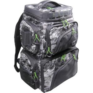 Evolution Fishing Largemouth Double Decker 3600 Tackle Backpack – 3 TackleTrays, Fishing Backpack, Tackle Storage