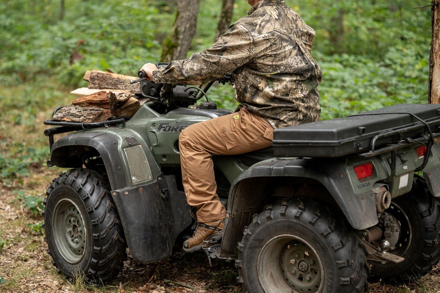 image:imageSCENTBLOCKER Shield Series Fused Cotton Pants Hunting Pants for MenRealtree Apx