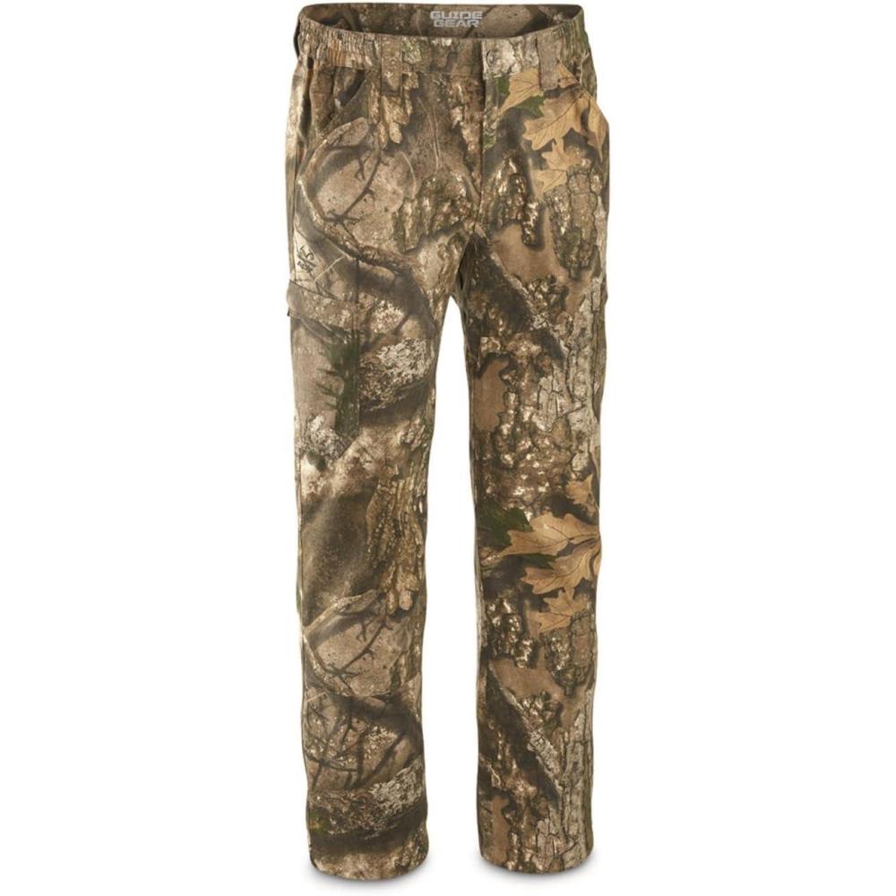 image:imageGuide Gear 6 Pocket Camo Pants for Men for Hunting with Cargo PocketsRealtree Apx