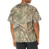 Mossy Oak Camo Hunting Short Sleeve Shirt for Men – Lightweight Performance Stretchable Tee with 4-Way Stretch & Cooling Tech(Country Dna)