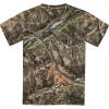 Mossy Oak Mens Camo Hunting Shirt Short Sleeve Cotton(Country Dna)