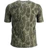 SCENTBLOCKER Scent Blocker Fused Cotton Lightweight Short-Sleeve Camo Hunting Shirt for Men(Mo Bottomland Original)