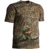 SCENTBLOCKER Scent Blocker Fused Cotton Lightweight Short-Sleeve Camo Hunting Shirt for Men(Mo Country Roots)