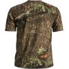 SCENTBLOCKER Scent Blocker Fused Cotton Lightweight Short-Sleeve Camo Hunting Shirt for Men(Mo Country Roots)
