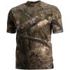 SCENTBLOCKER Scent Blocker Fused Cotton Lightweight Short-Sleeve Camo Hunting Shirt for Men(Rt Apx)