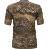 SCENTBLOCKER Scent Blocker Fused Cotton Lightweight Short-Sleeve Camo Hunting Shirt for Men(Rt Excape)