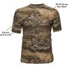 SCENTBLOCKER Scent Blocker Fused Cotton Lightweight Short-Sleeve Camo Hunting Shirt for Men(Rt Excape)