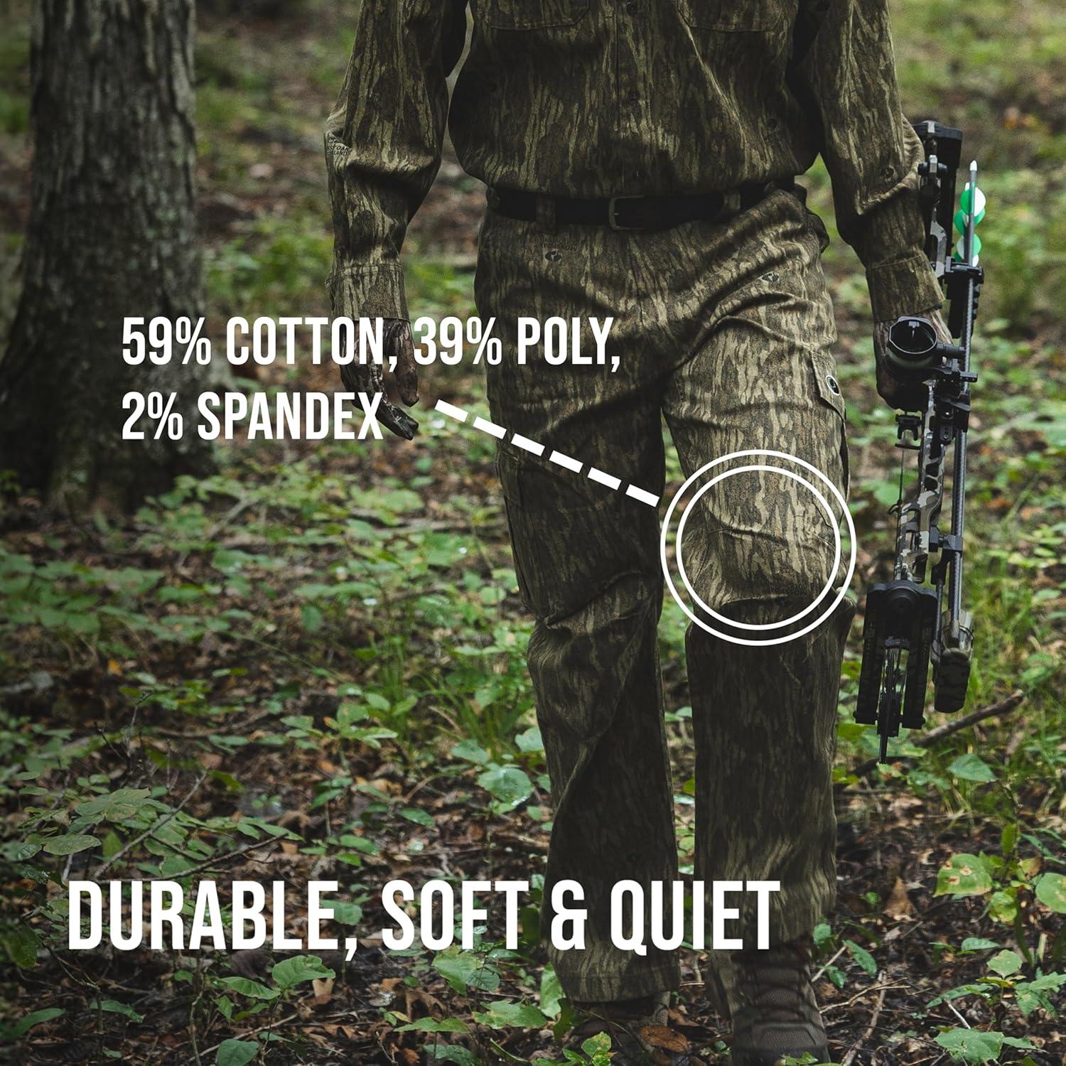 image:imageMossy Oak Mens Hunting Pants Camo Cotton Mill FlexFall Foliage