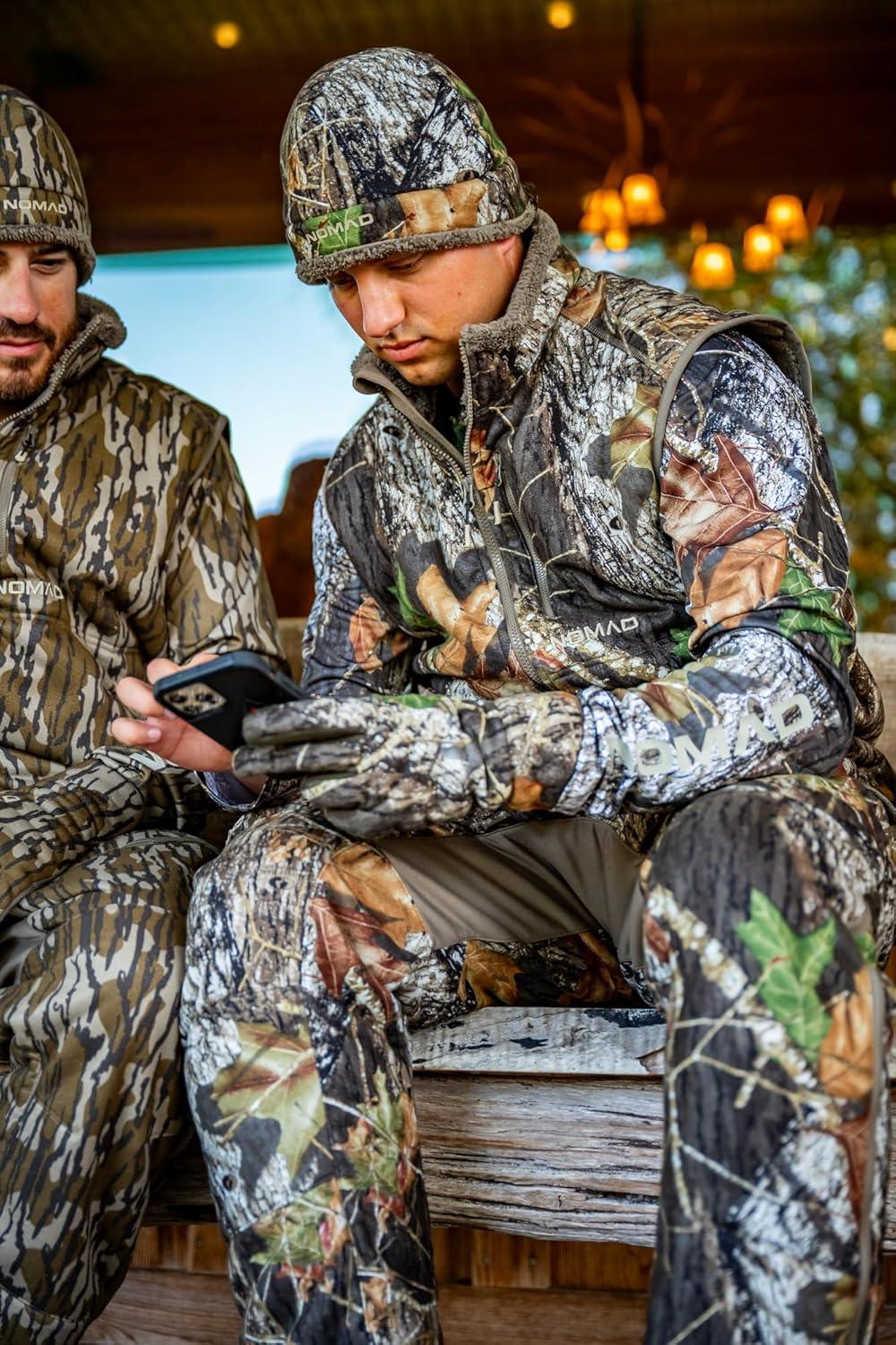 image:imageNomad Mens Nomad Harvester Vx3 Pant Insulated WindResistant and Quiet Hunting Pants for ColdWeather PerformanceMossy Oak New Breakup Camo