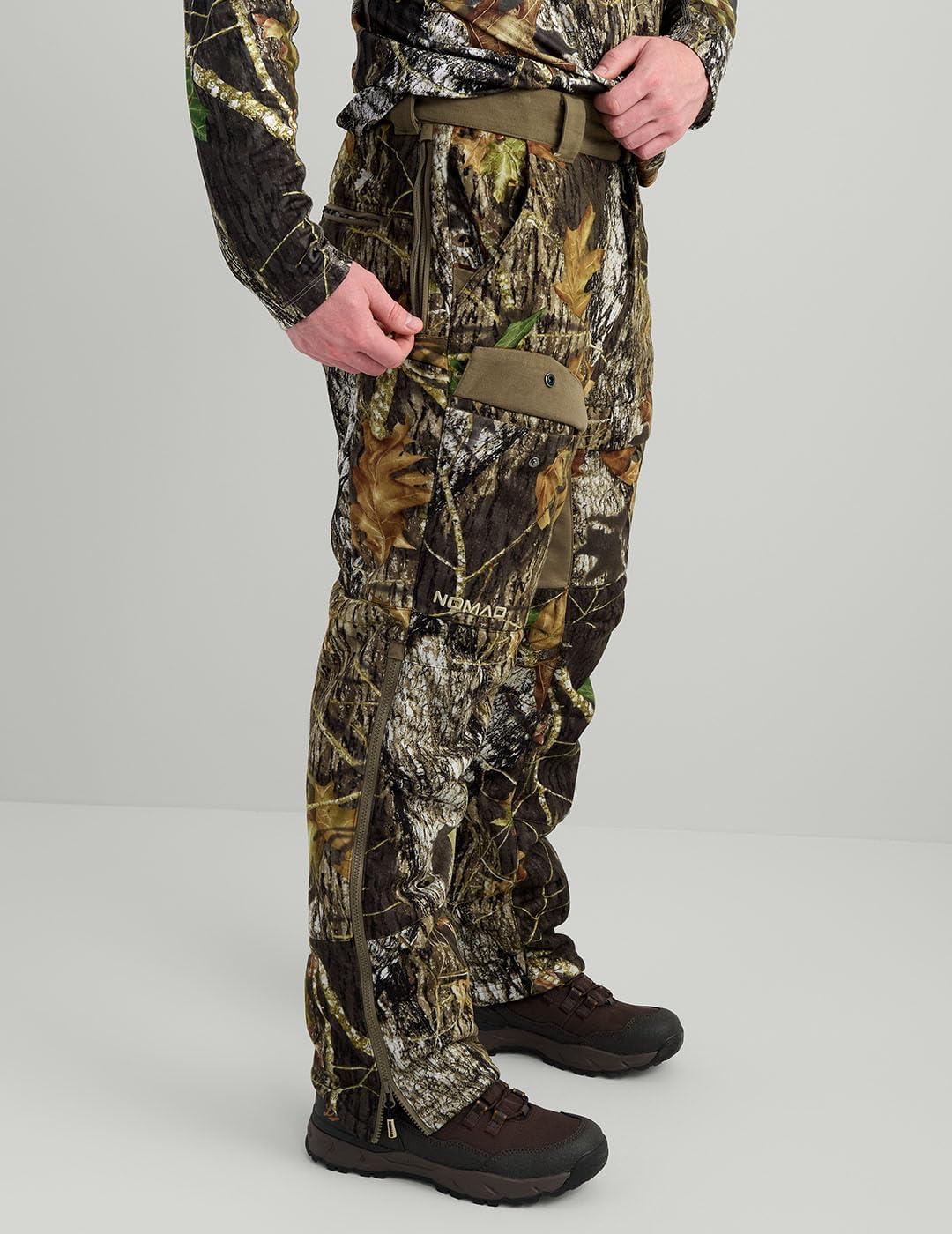 image:imageNomad Mens Nomad Harvester Vx3 Pant Insulated WindResistant and Quiet Hunting Pants for ColdWeather PerformanceMossy Oak New Breakup Camo