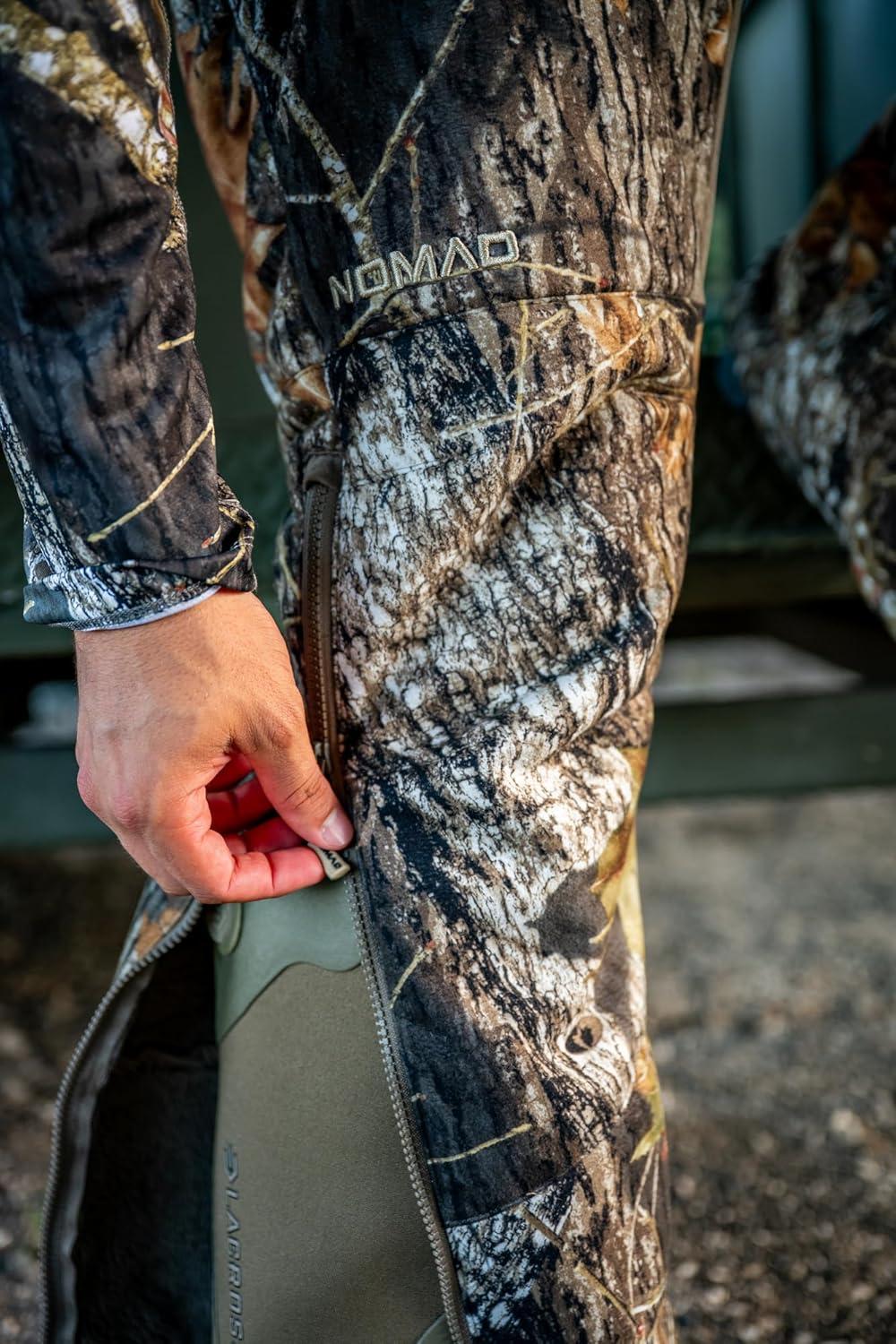image:imageNomad Mens Nomad Harvester Vx3 Pant Insulated WindResistant and Quiet Hunting Pants for ColdWeather PerformanceMossy Oak New Breakup Camo