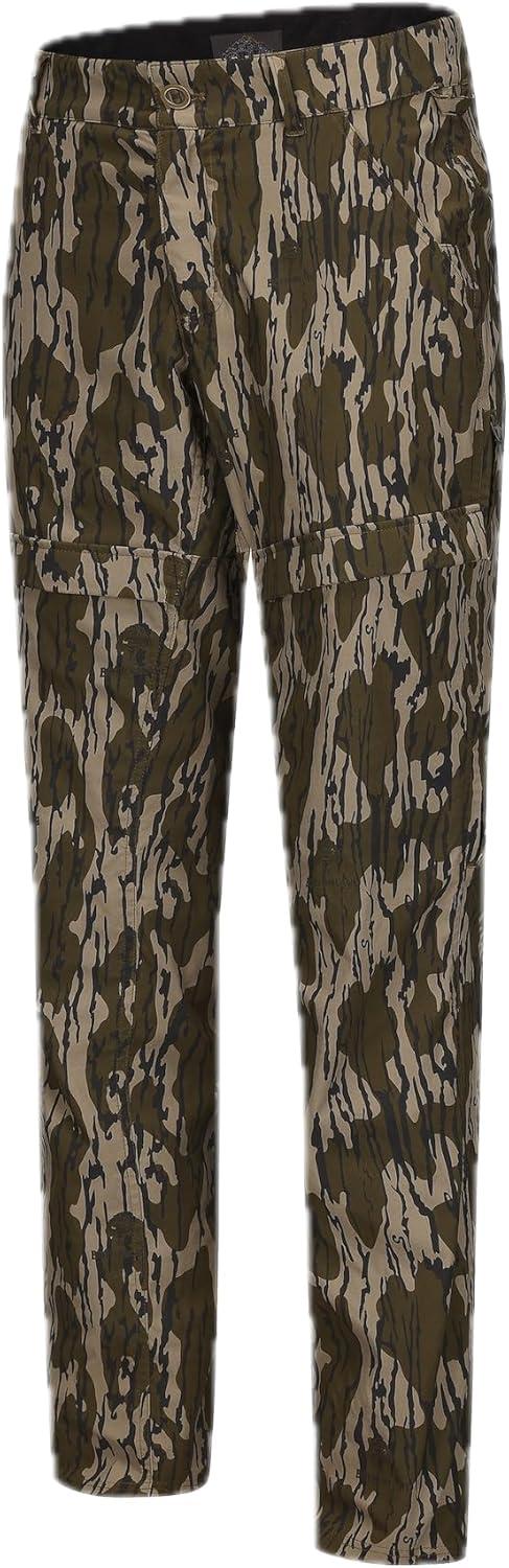 image:imageNorth Mountain Gear Advantis Lightweight Hunting Pants 95 Nylon 5 Spandex Side Vents Mossy Oak CamoBottomland