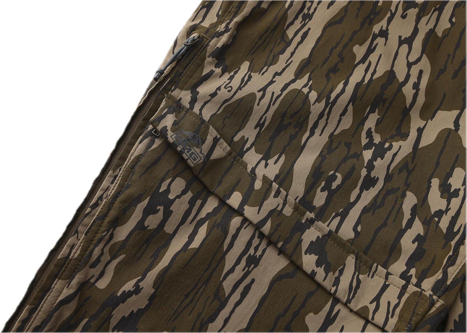 image:imageNorth Mountain Gear Advantis Lightweight Hunting Pants 95 Nylon 5 Spandex Side Vents Mossy Oak CamoBottomland