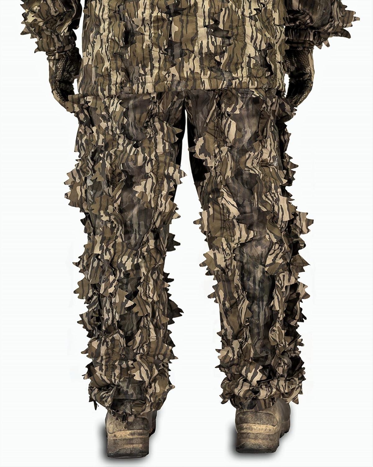 image:imageNorth Mountain Gear Mossy Oak Leafy 3D Camouflage Hunting PantsBottomland