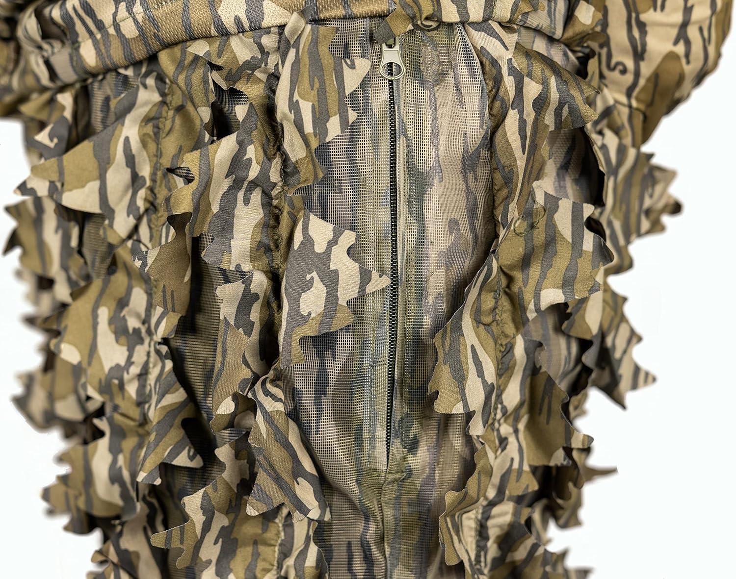 image:imageNorth Mountain Gear Mossy Oak Leafy 3D Camouflage Hunting PantsBottomland