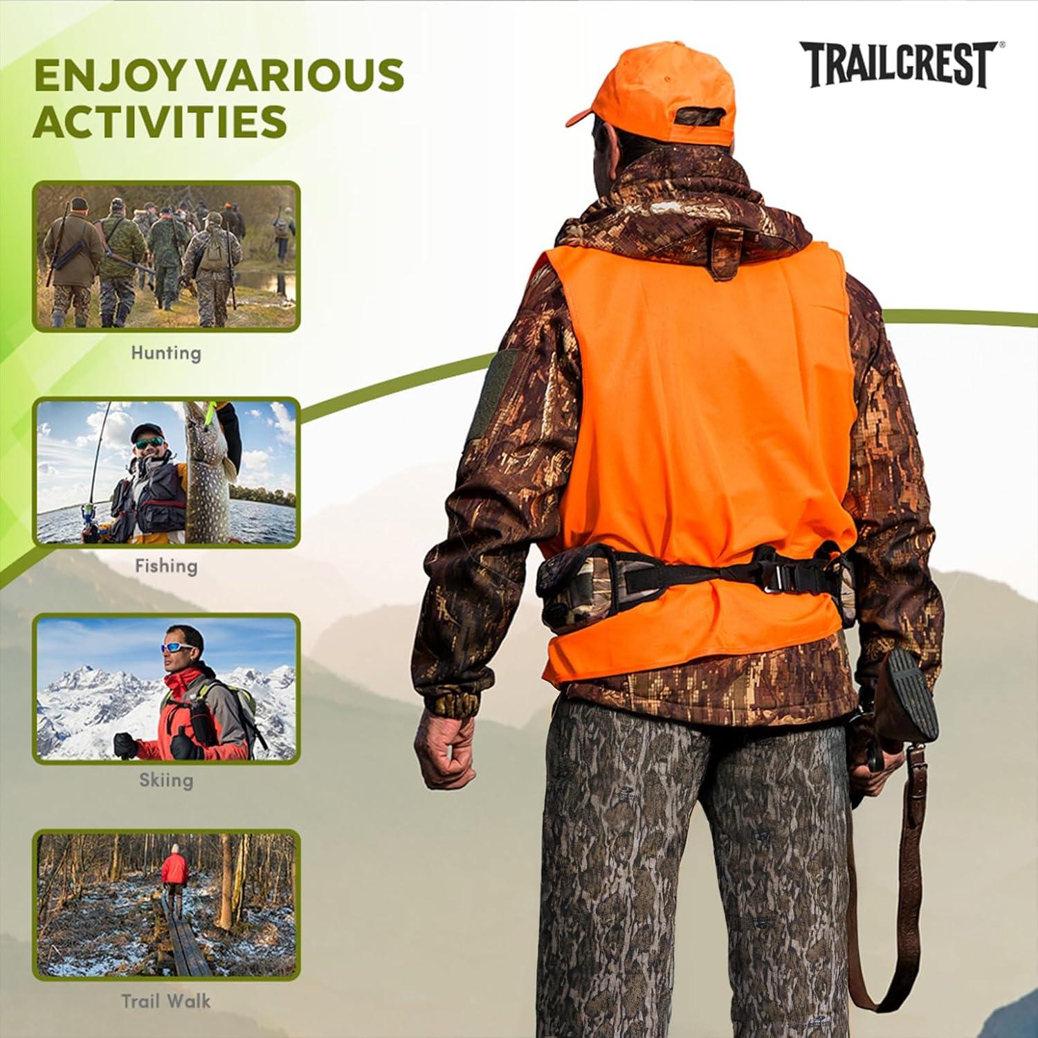 image:imageTrailCrest by Treel Mossy OakCamo Open Bottom Lounge Hunting SweatpantsBottomland Camo
