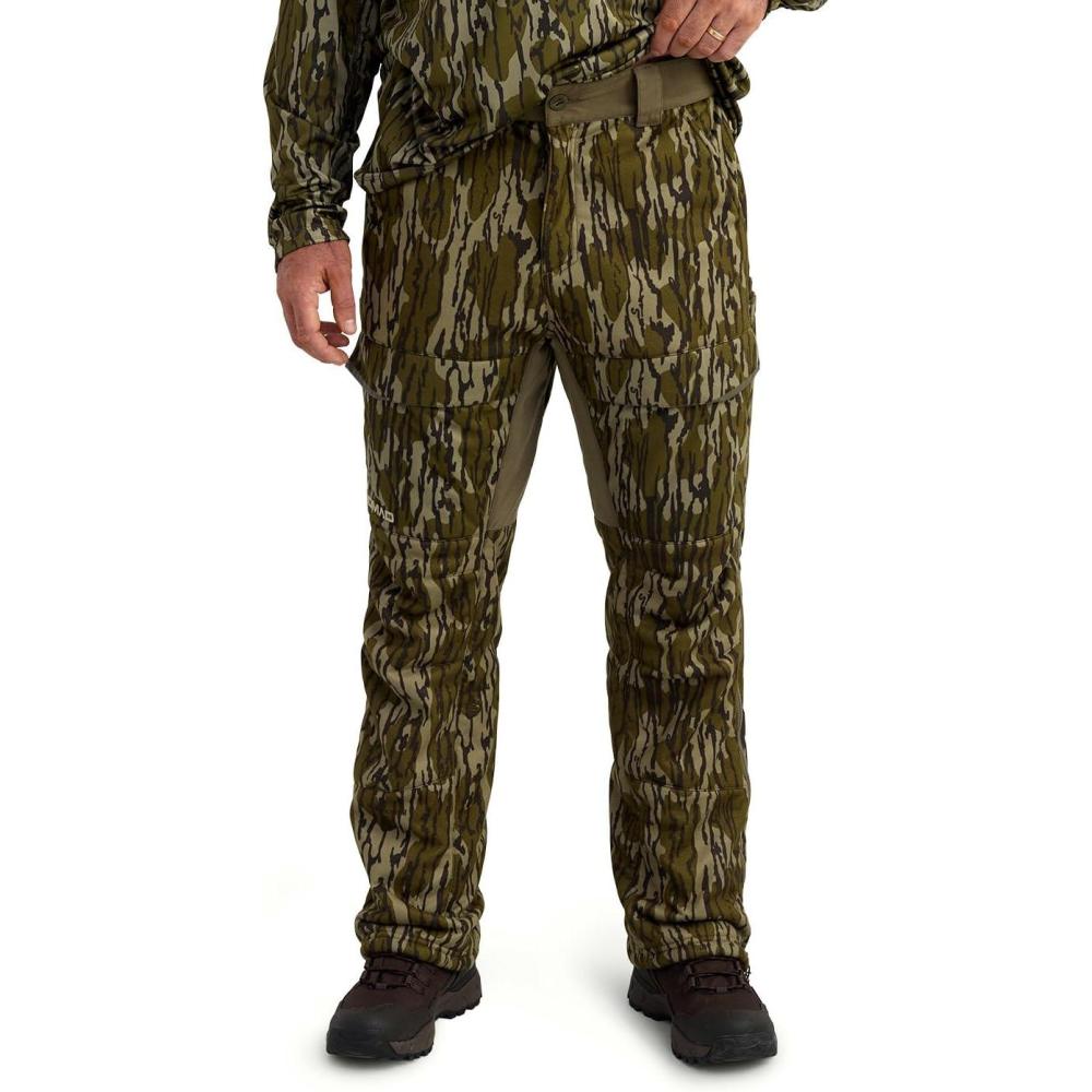 image:imageNomad Mens Nomad Harvester Vx3 Pant Insulated WindResistant and Quiet Hunting Pants for ColdWeather PerformanceMossy Oak Bottomland Camo