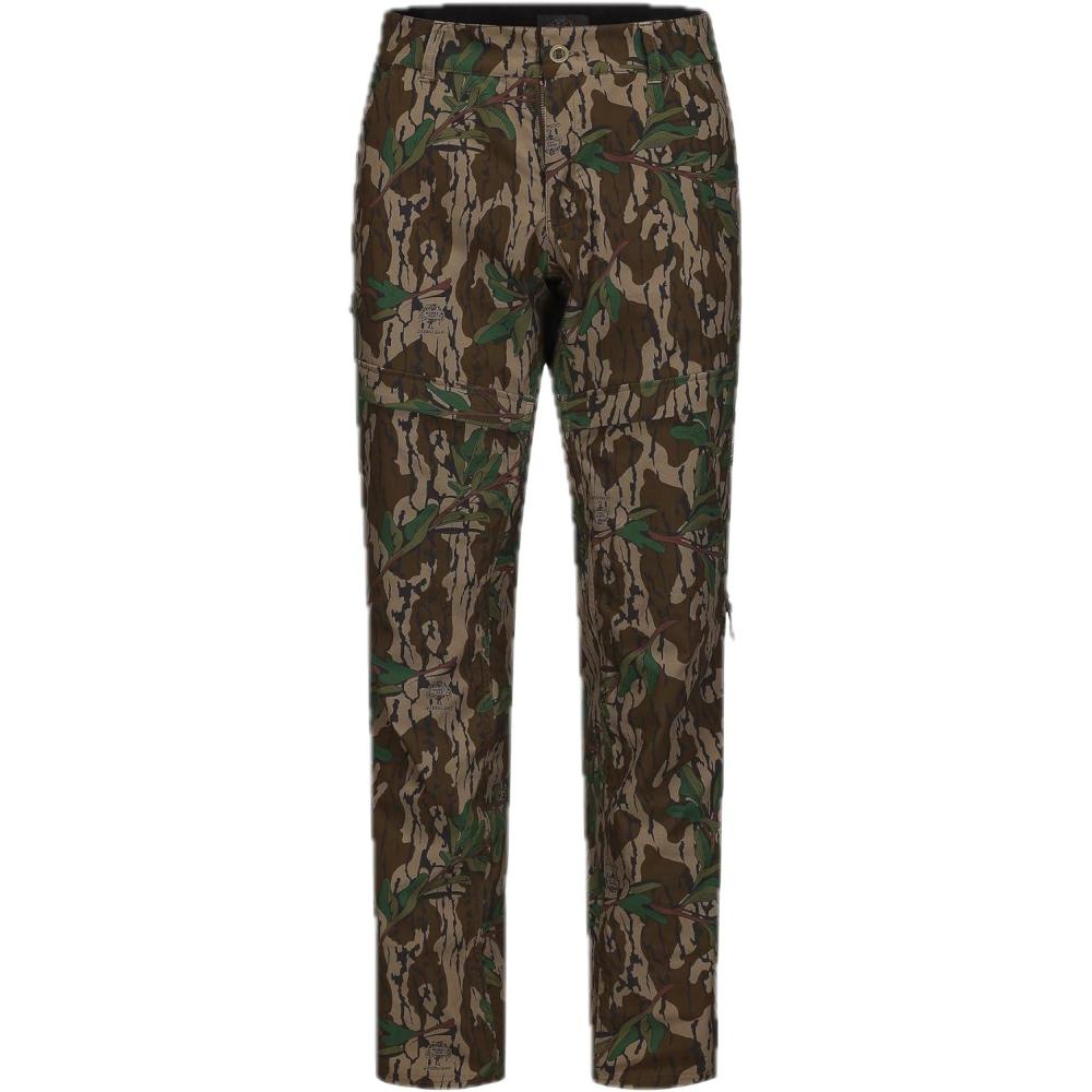 image:imageNorth Mountain Gear Advantis Lightweight Hunting Pants  95 Nylon 5 Spandex Side Vents Mossy Oak CamoGreenleaf