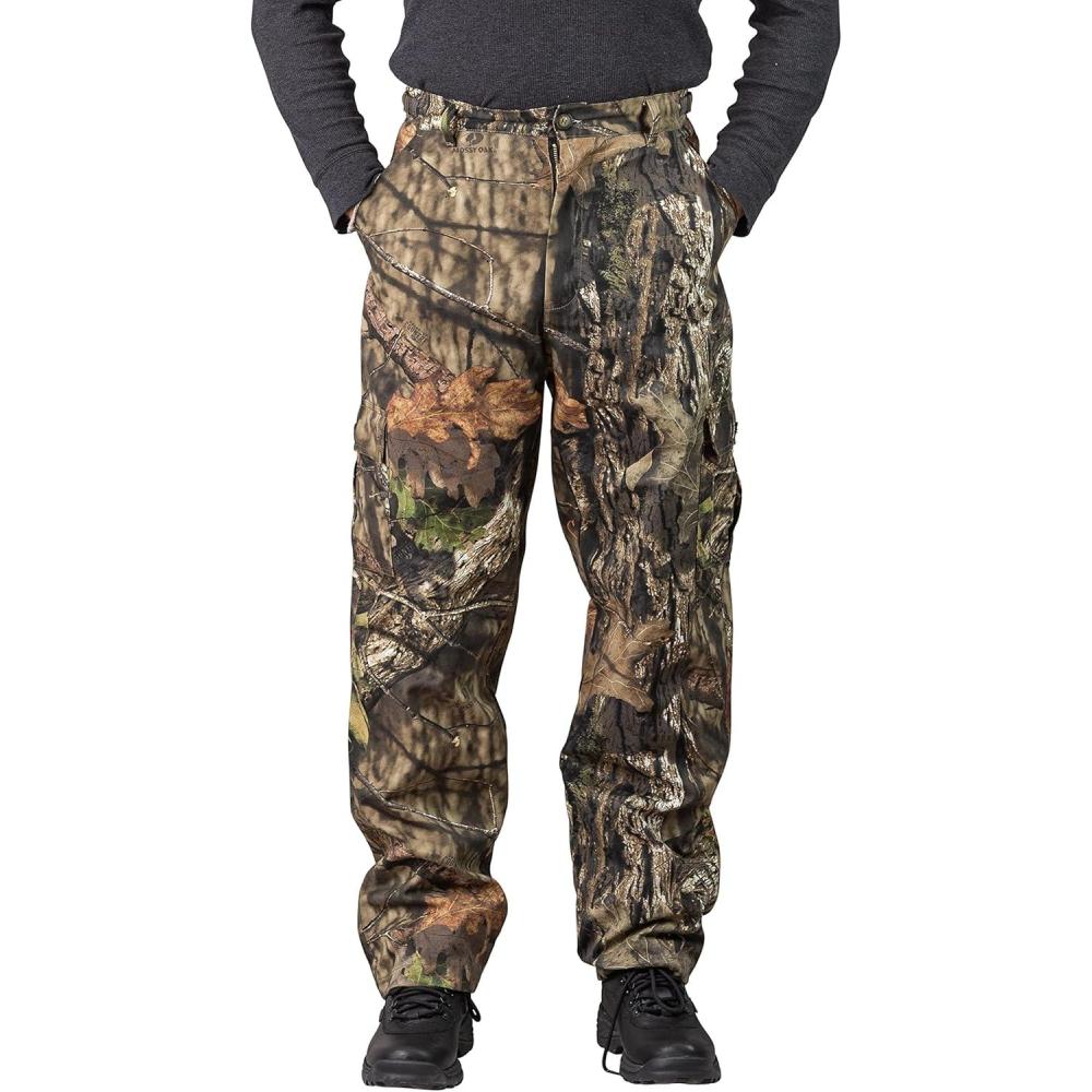 image:imageTrailCrest Mens Camo Hunting Cargo Pants  6 Pockets  Mossy Oak Improved SpecsBreakup Country