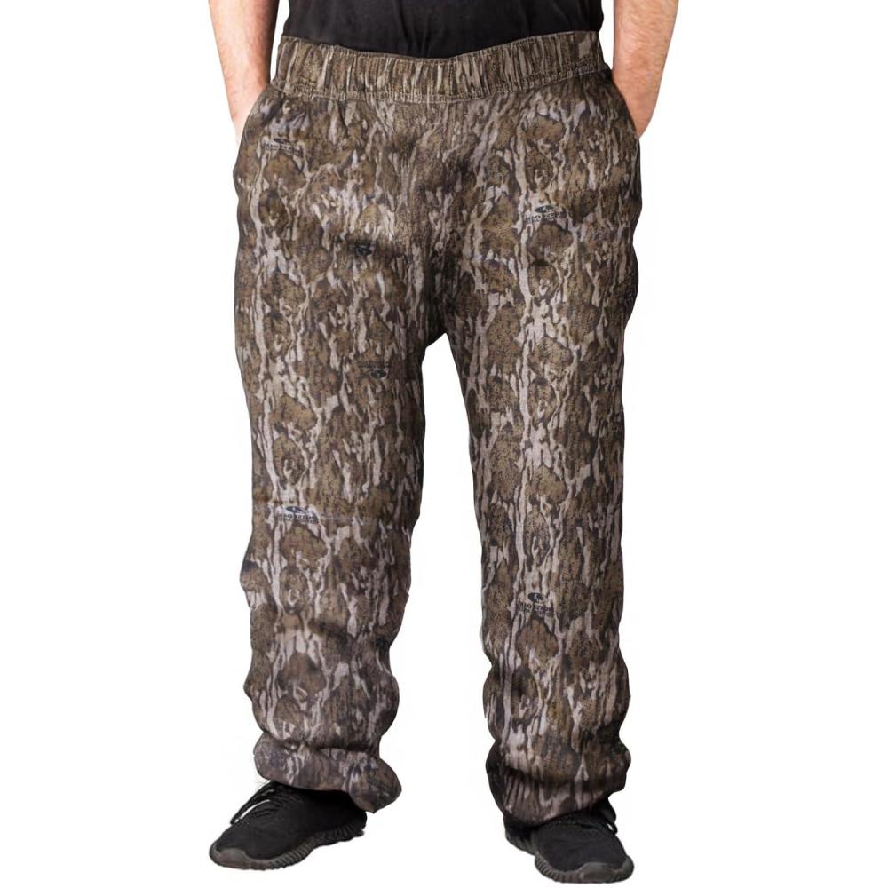 image:imageTrailCrest by Treel Mossy OakCamo Open Bottom Lounge Hunting SweatpantsBottomland Camo