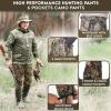 TrailCrest Men’s Camo Hunting Cargo Pants | 6 Pockets | Mossy Oak™ (Improved Specs)(Break-up Country)