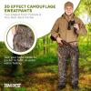 TrailCrest by Treel Mossy Oak/Camo Open Bottom Lounge Hunting Sweatpants(Bottomland Camo)