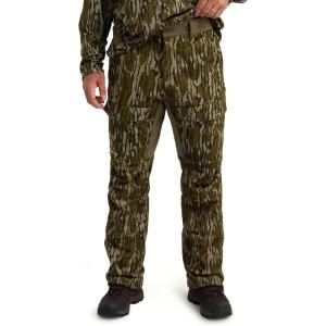 Nomad Men’s Nomad Harvester Vx3 Pant, Insulated, Wind-Resistant, and Quiet Hunting Pants for Cold-Weather Performance(Mossy Oak Bottomland Camo)