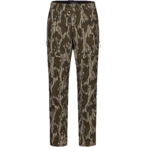 North Mountain Gear Advantis Lightweight Hunting Pants – 95% Nylon 5% Spandex, Side Vents, Mossy Oak Camo(Bottomland)