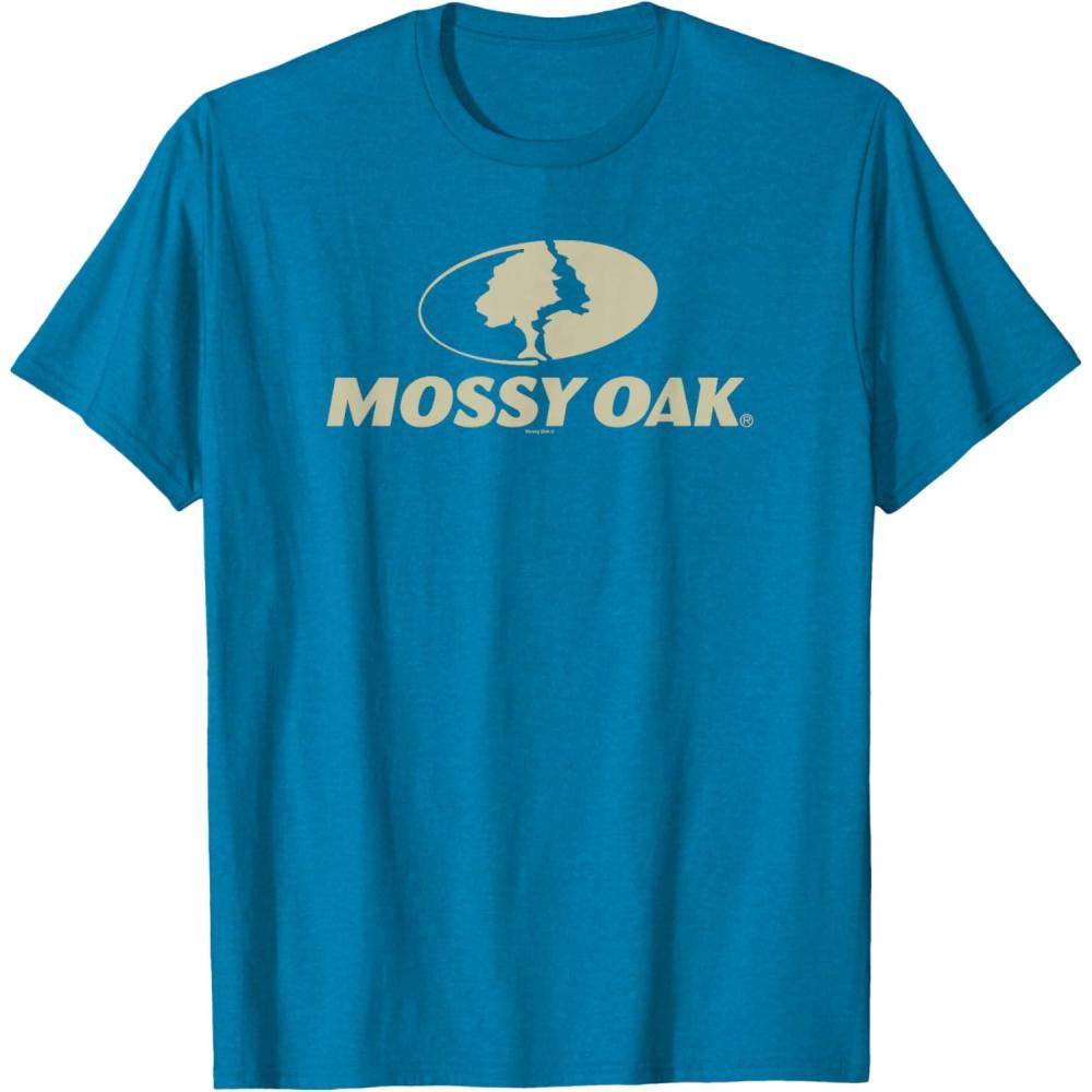 image:imageMossy Oak Large Tan Logo TShirtSapphire Blue