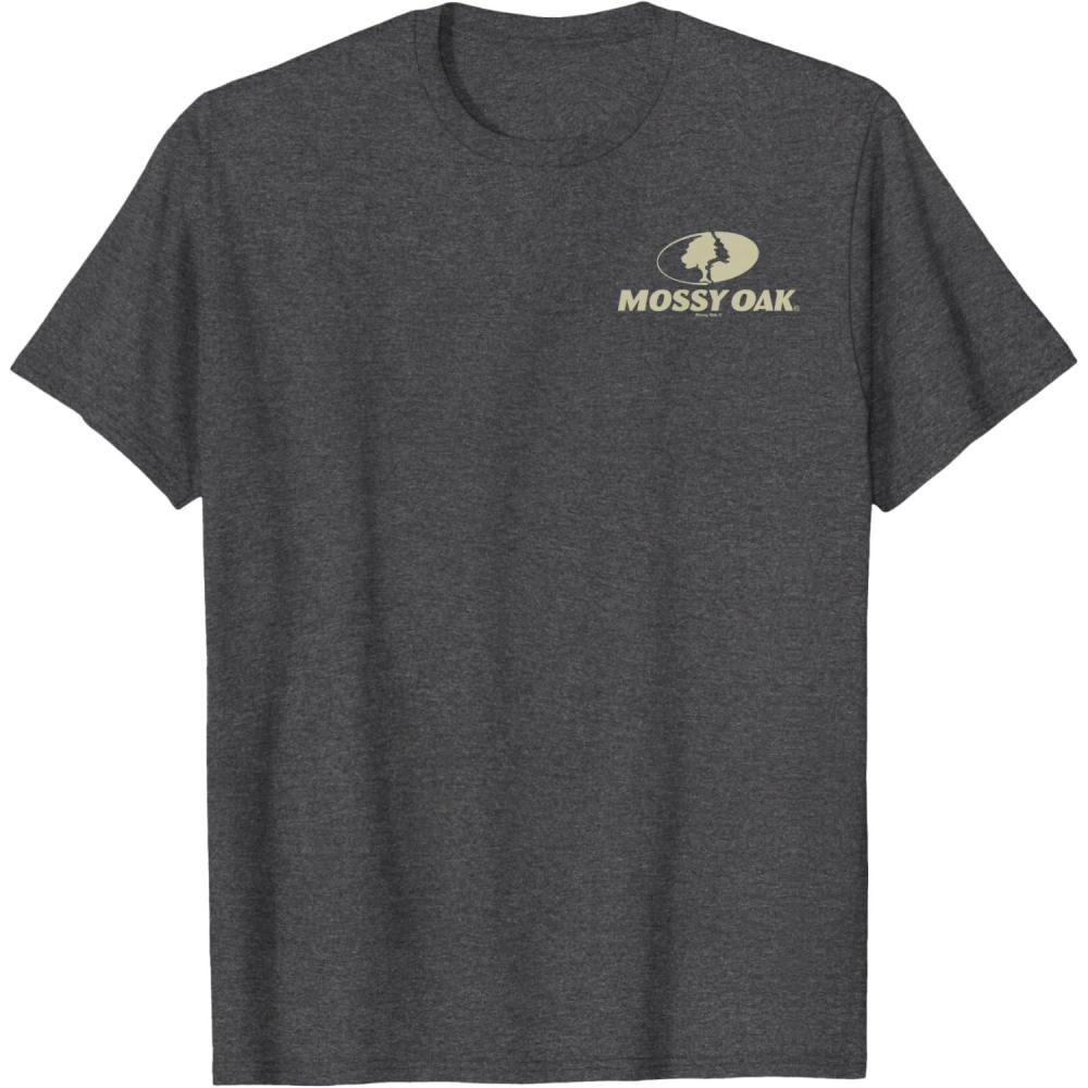 image:imageMossy Oak Pocket Tan Logo TShirtDark Heather Grey