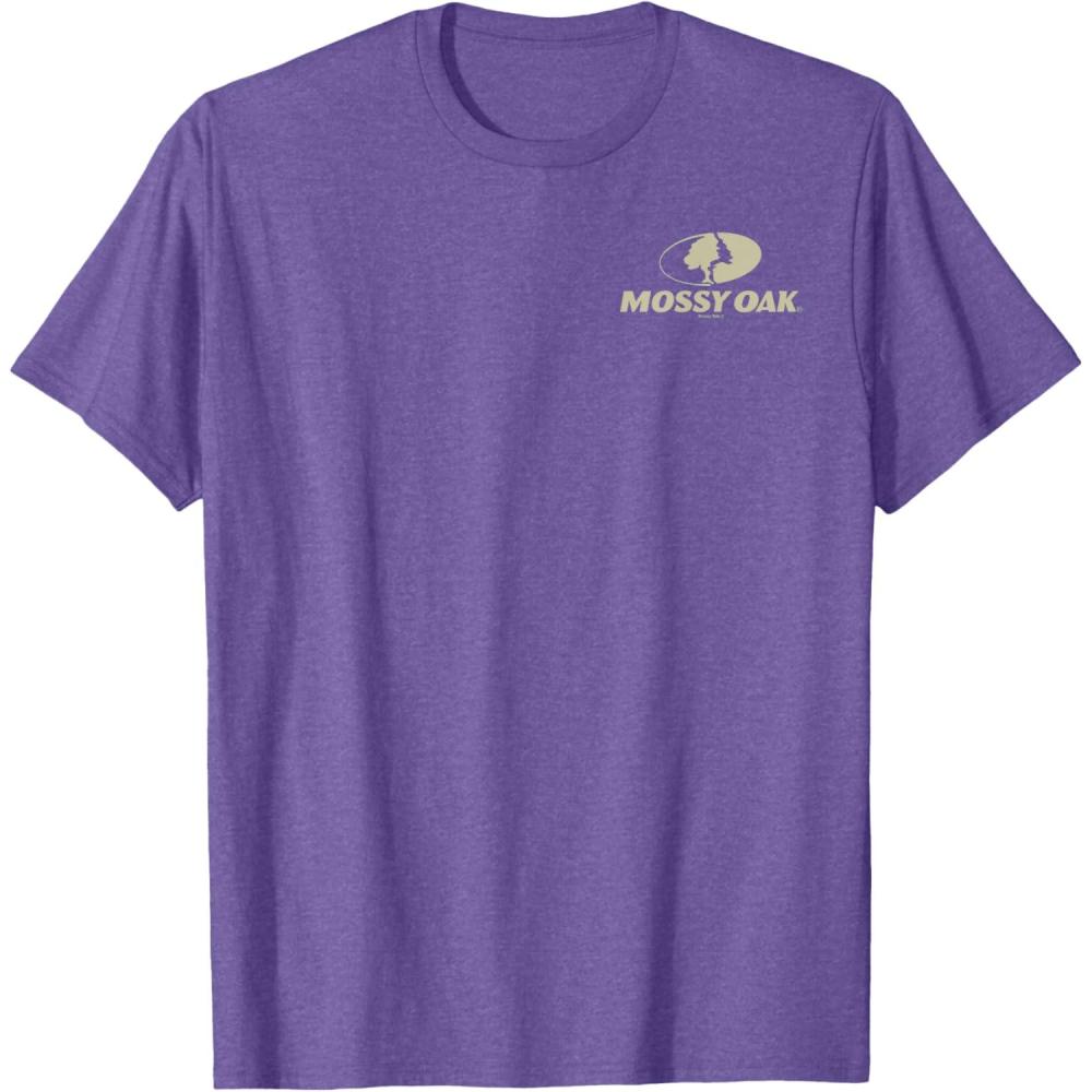 image:imageMossy Oak Pocket Tan Logo TShirtPurple Heather